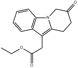 ethyl (7-oxo-6,7,8,9-tetrahydropyrido[1,2-a]indol-10-yl)-acetate Structure