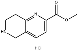 5,6,7,8-tetrahydro-[1,6]naphthyridine-2-carboxylic acid Structure