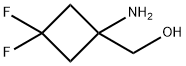 1-AMino-3,3-difluorocyclobutane-1-Methanol hydrochloride Structure