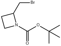 1-Boc-2-(broMoMethyl)azetidine Structure