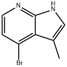 4-BroMo-3-Methyl-7-azaindole Structure