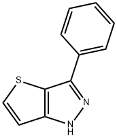 3-phenyl-1H-thieno[3,2-c]pyrazole Structure