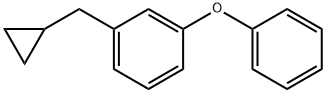 1-(CyclopropylMethyl)-3-phenoxybenzene 구조식 이미지