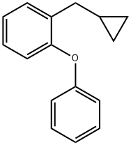 1-(CyclopropylMethyl)-2-phenoxybenzene 구조식 이미지