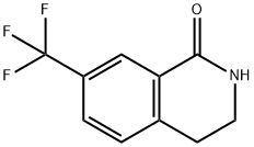 7-(TrifluoroMethyl)-3,4-dihydroisoquinolin-1(2H)-one 구조식 이미지