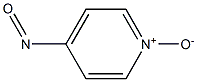 피리딘,4-니트로소-,1-산화물(6CI,7CI,8CI,9CI) 구조식 이미지