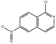 1-Chloro-6-nitroisoquinoline Structure