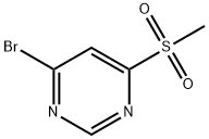 4-BroMo-6-(Methylsulfonyl)pyriMidine Structure