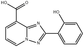 2-(2-Hydroxyphenyl)-[1,2,4]triazolo[1,5-a]pyridine-8-carboxylic acid Structure