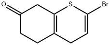 2-BroMo-5,6-dihydrobenzo[b]thiophen-7(4H)-one Structure