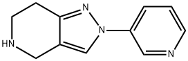 2-(pyridin-3-yl)-4,5,6,7-tetrahydro-2H-pyrazolo[4,3-c]pyridine 구조식 이미지