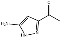 에타논,1-(5-aMino-1H-피라졸-3-일)-,염산염 구조식 이미지