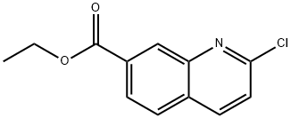 Ethyl 2-chloroquinoline-7-carboxylate Structure