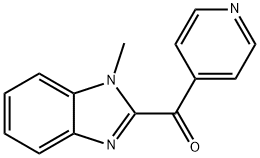 (1-Methyl-1H-benzo[d]iMidazol-2-yl)(pyridin-4-yl)Methanone Structure