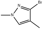 3-BroMo-1,4-diMethyl-1H-pyrazole Structure
