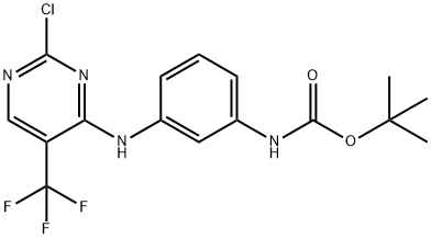 1374507-23-9 tert-butyl (3-((2-chloro-5-(trifluoroMethyl)pyriMidin-4-yl)aMino)phenyl)carbaMate