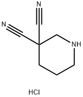 3,3-Dicyanopiperidine HCl Structure