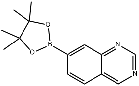 7-(4,4,5,5-TetraMethyl-1,3,2-dioxaborolan-2-yl)quinazoline Structure