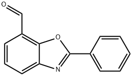 2-Phenylbenzo[d]oxazole-7-carbaldehyde 구조식 이미지