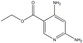 Ethyl 4,6-diaMinonicotinate Structure