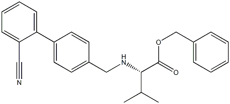 N-[(2'-Cyano Biphenyl-4-yl) Methyl-L-Valine Benzyl Ester Structure