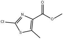 Methyl 2-chloro-5-Methylthiazole-4-carboxylate Structure