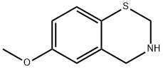 6-Methoxy-3,4-dihydro-2H-benzo[e][1,3]thiazine Structure