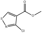 3-클로로-이소티아졸-4-카르복실산메틸에스테르 구조식 이미지