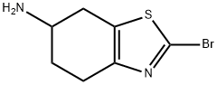 2-BroMo-4,5,6,7-tetrahydrobenzo[d]thiazol-6-aMine 구조식 이미지