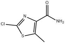 2-Chloro-5-Methylthiazole-4-carboxaMide Structure