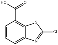 2-Chlorobenzo[d]thiazole-7-carboxylic acid Structure