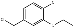 1-Chloro-4-(chloroMethyl)-2-ethoxybenzene Structure