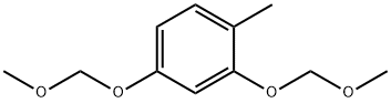 2,4-bis(MethoxyMethoxy)-1-Methylbenzene 구조식 이미지