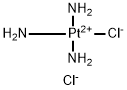TriaMinoMonochloro platinuM (II) chloride 구조식 이미지