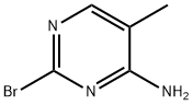 2-BroMo-5-MethylpyriMidin-4-aMine Structure