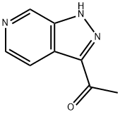 1-(1H-피라졸로[3,4-c]피리딘-3-일)에타논 구조식 이미지