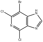 7-BroMo-4,6-dichloro-1H-iMidazo[4,5-c]pyridine Structure