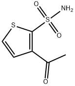 3-Acetyl-2-thiophenesulfonamide Structure