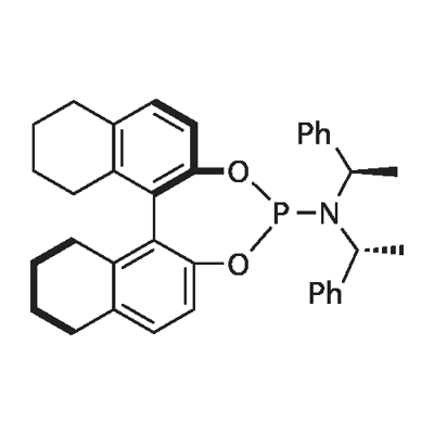 (11bR)-8,9,10,11,12,13,14,15-octahydro-N,N-bis[(1R)-1-phenylethyl]-Dinaphtho[2,1-d:1',2'-f][1,3,2]dioxaphosphepin-4-aMine 구조식 이미지