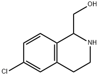 (6-chloro-1,2,3,4-tetrahydroisoquinolin-1-yl)methanol Structure