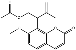 IsoMurralonginol acetate Structure