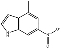 4-Methyl-6-nitro-1H-indole Structure