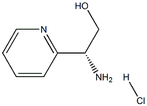 (R)-2-AMino-2-(pyridin-2-yl)ethanol hydrochloride Structure