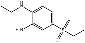 N1-ethyl-4-(ethylsulfonyl)benzene-1,2-diamine 구조식 이미지