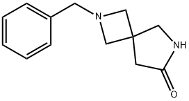 2-benzyl-2,6-diazaspiro[3.4]octan-7-one 구조식 이미지