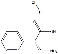 (S)-3-AMino-2-phenylpropanoic acid hydrochloride 구조식 이미지