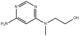 2-((6-aMinopyriMidin-4-yl)(Methyl)aMino)ethanol Structure