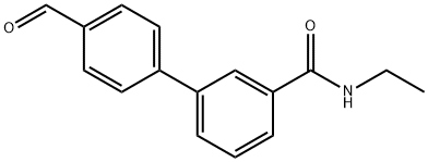 N-Ethyl-3-(4-forMylphenyl)benzaMide Structure