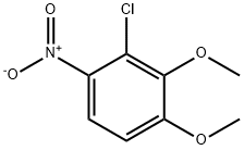 2-Chloro-3,4-dimethoxy-1-nitrobenzene Structure