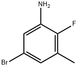 5-BroMo-2-fluoro-3-Methylaniline Structure